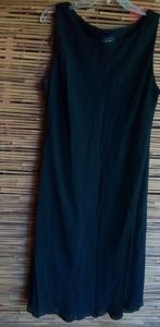 Kari's Place 16 Vintage Black Fine Beaded Dress Plus
